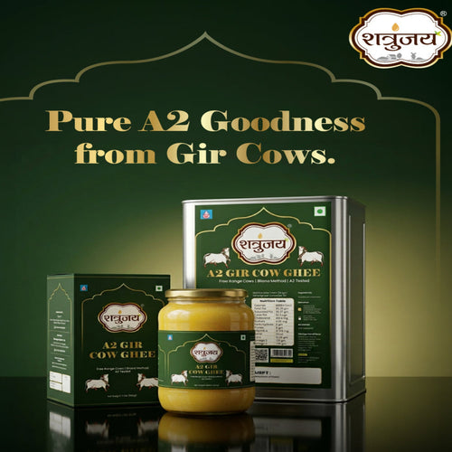A2 Gir Cow Ghee 5 Litres - Bilona Method